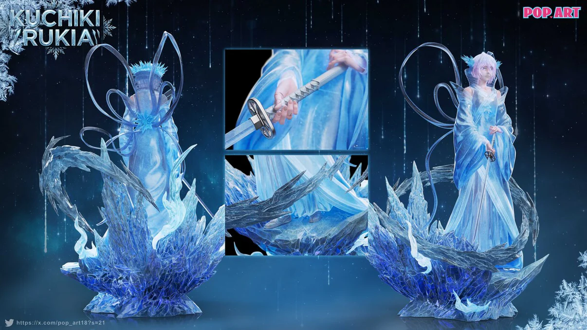 Rukia Kuchiki Bleach 1/6 Scale Statue – POP.ART Studio - Image 6