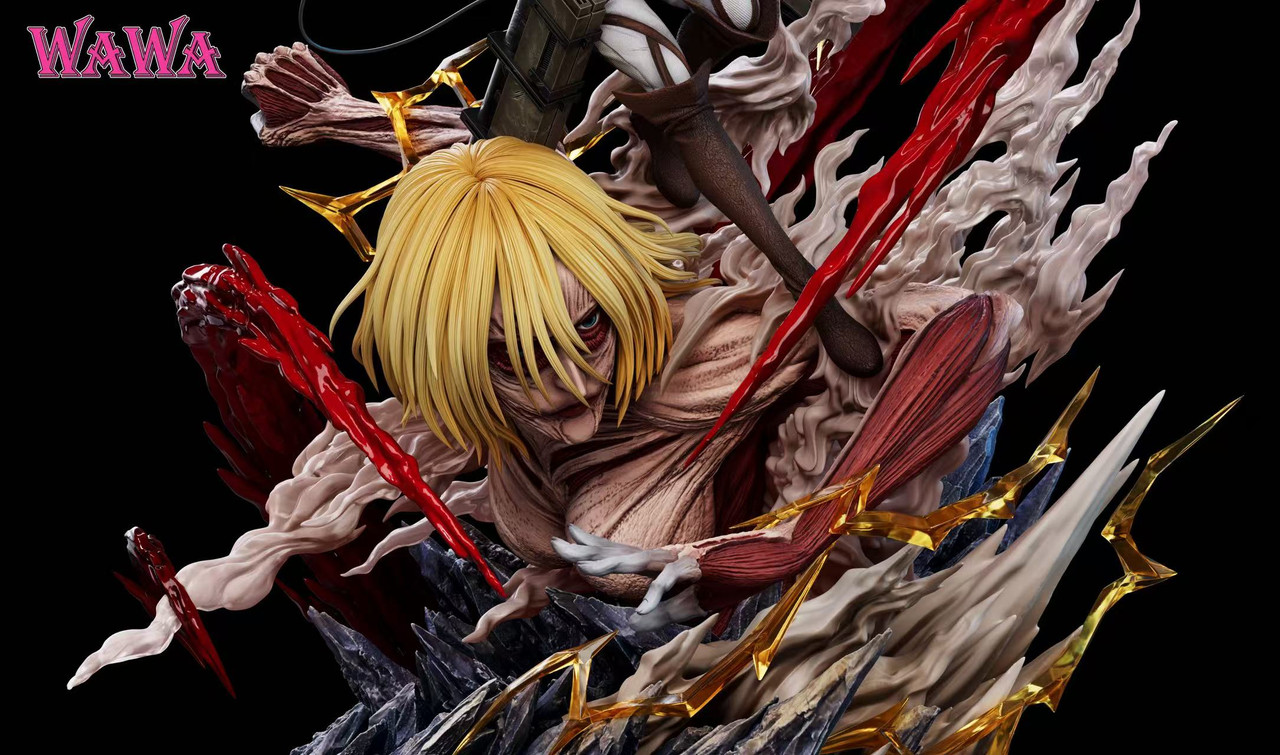 Mikasa Ackerman & Female Titan Attack on Titan Resin Statue (Limited 150 PCS) - WAWA Studio - Image 4