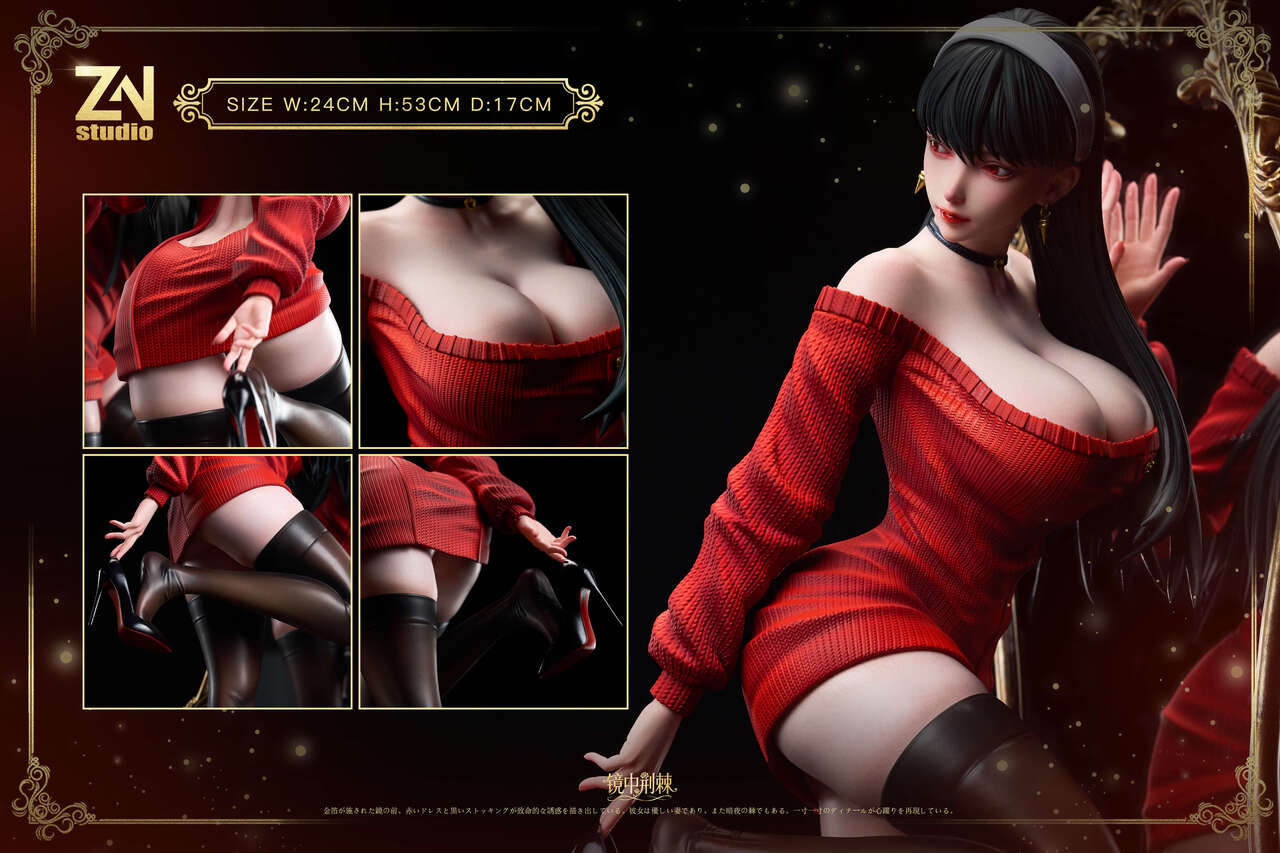 Yor Spy x Family 1/4 Scale Resin Statue (Limited 120 PCS) - ZN Studio - Image 7