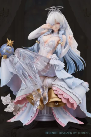 Alternative view of Mornye Wedding Dress Ver. Wuthering Waves 1/6 Scale Statue - Rumeng Studio