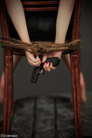 Alternative view of Black Widow Marvel 1/4 Scale TOPGK Statue - 3109 Studio