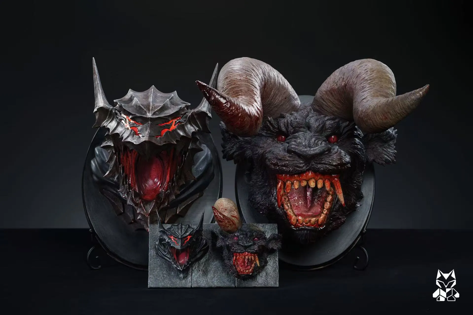 Berserk Wall-Mounted Berserker X Zodd Limited Statue-Pi Pi Studio - Image 5
