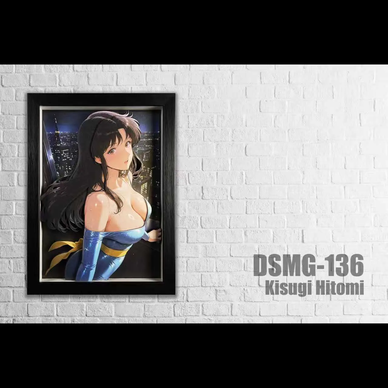 B&W Studio – Hitomi Kisugi 3D Decorative Painting (Cat’s Eye) – Limited Edition - Image 2