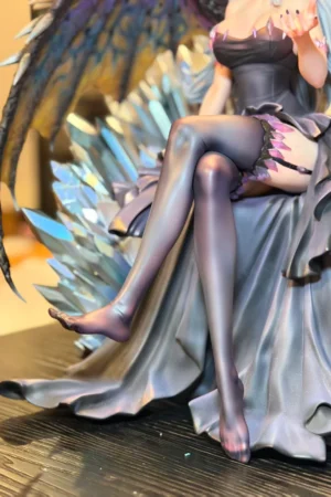 Alternative view of Nergigante Ruiner Girl Monster Hunter  1/4 Scale Statue Scalefall x Wingrise Studio