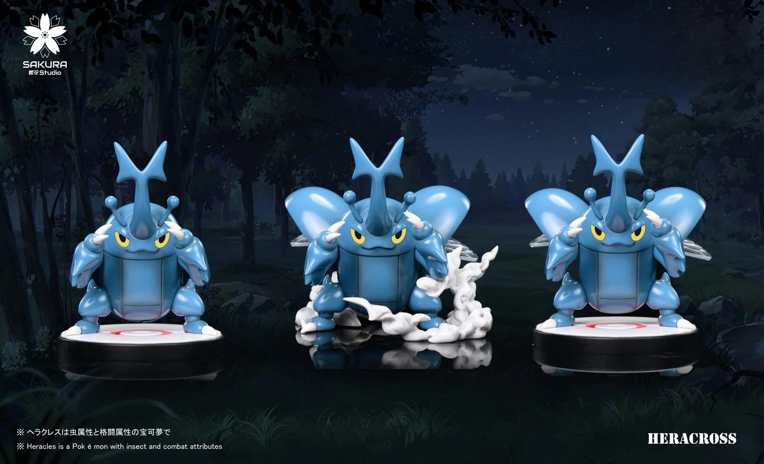 Pokémon Heracross 1/10 Scale Statue SAKURA Studio – Limited Edition - Image 5