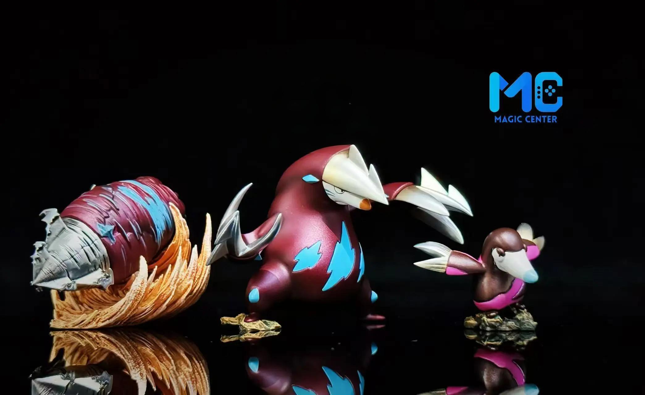 Drilbur Evolution Set Pokémon 1/20 scale TOPGK Statue- Magic Center Studio