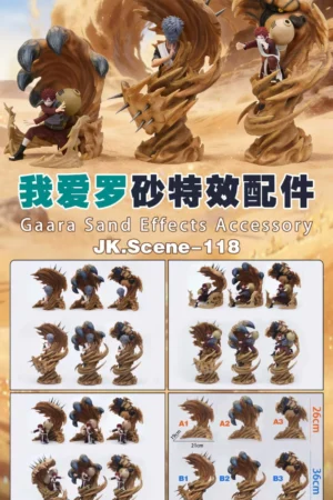 Alternative view of Gaara Sand Effects Accessory Naruto-Jacksdo Studio