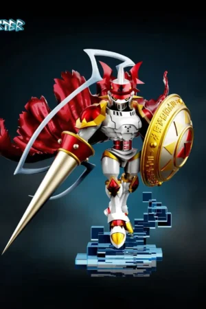Alternative view of Gallantmon Digimon Dukemon-MDS Studio