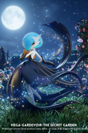 Alternative view of Pokémon Mega Gardevoir 1/20 Scale GK Statue-Ling Xi Gong Fang Studio