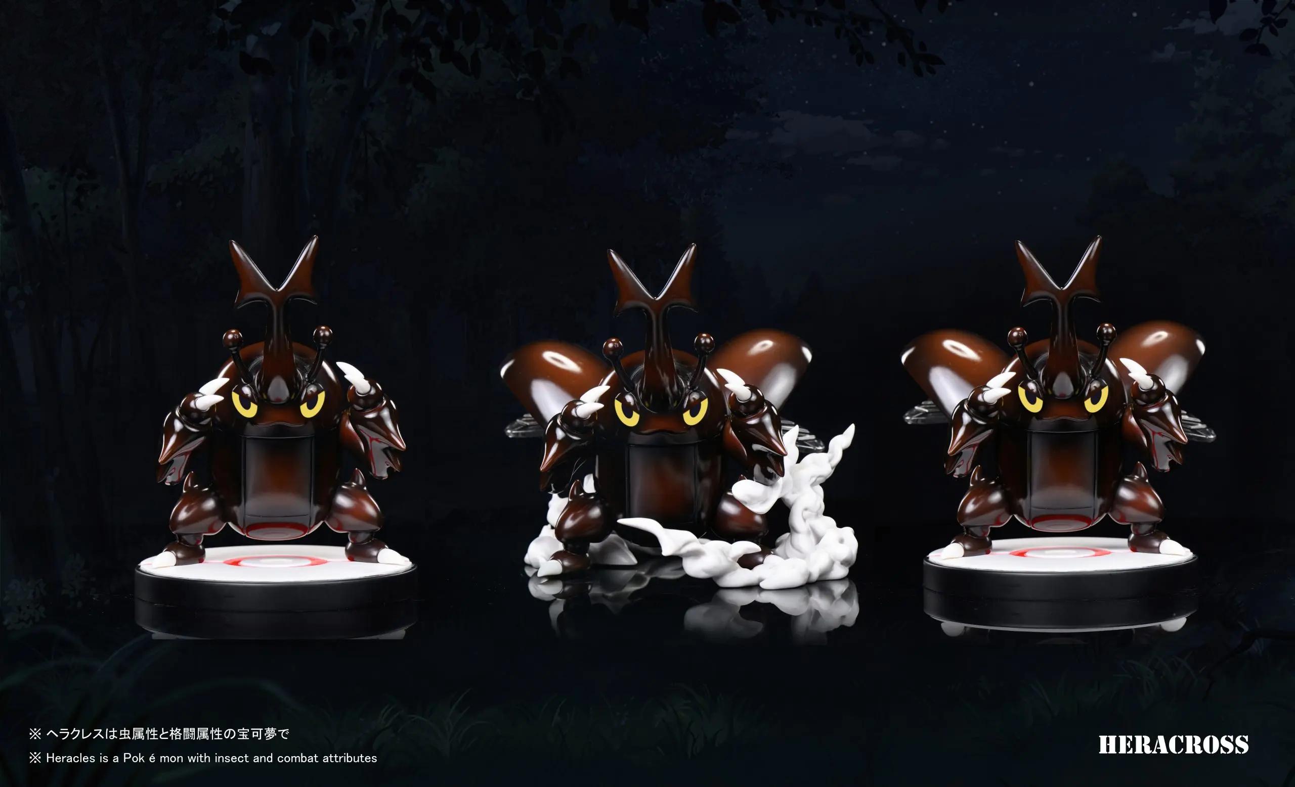 Pokémon Heracross 1/10 Scale Statue SAKURA Studio – Limited Edition - Image 7