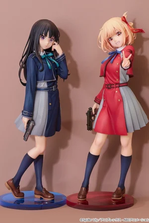 Alternative view of 1/6 Scale Key Visual Ver. Takina Inoue & Chisato Nishikigi – Lycoris Recoil Official Statue – GSC