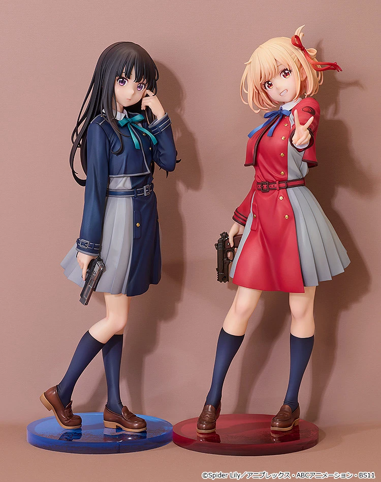 1/6 Scale Key Visual Ver. Takina Inoue & Chisato Nishikigi – Lycoris Recoil Official Statue – GSC - Image 2