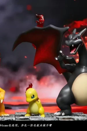 Alternative view of Charizard Evolution Set Pokémon 1/20 Scale Figures Fog Studio