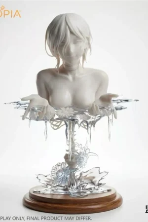 Alternative view of Reze Chainsaw Man 1/4 Art  Resin Bust Statue – Utopia Studio