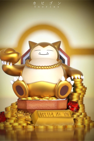 Alternative view of Snorlax Rich Fortune Pokémon 1/7 Scale Edition - Sun Toys Studio