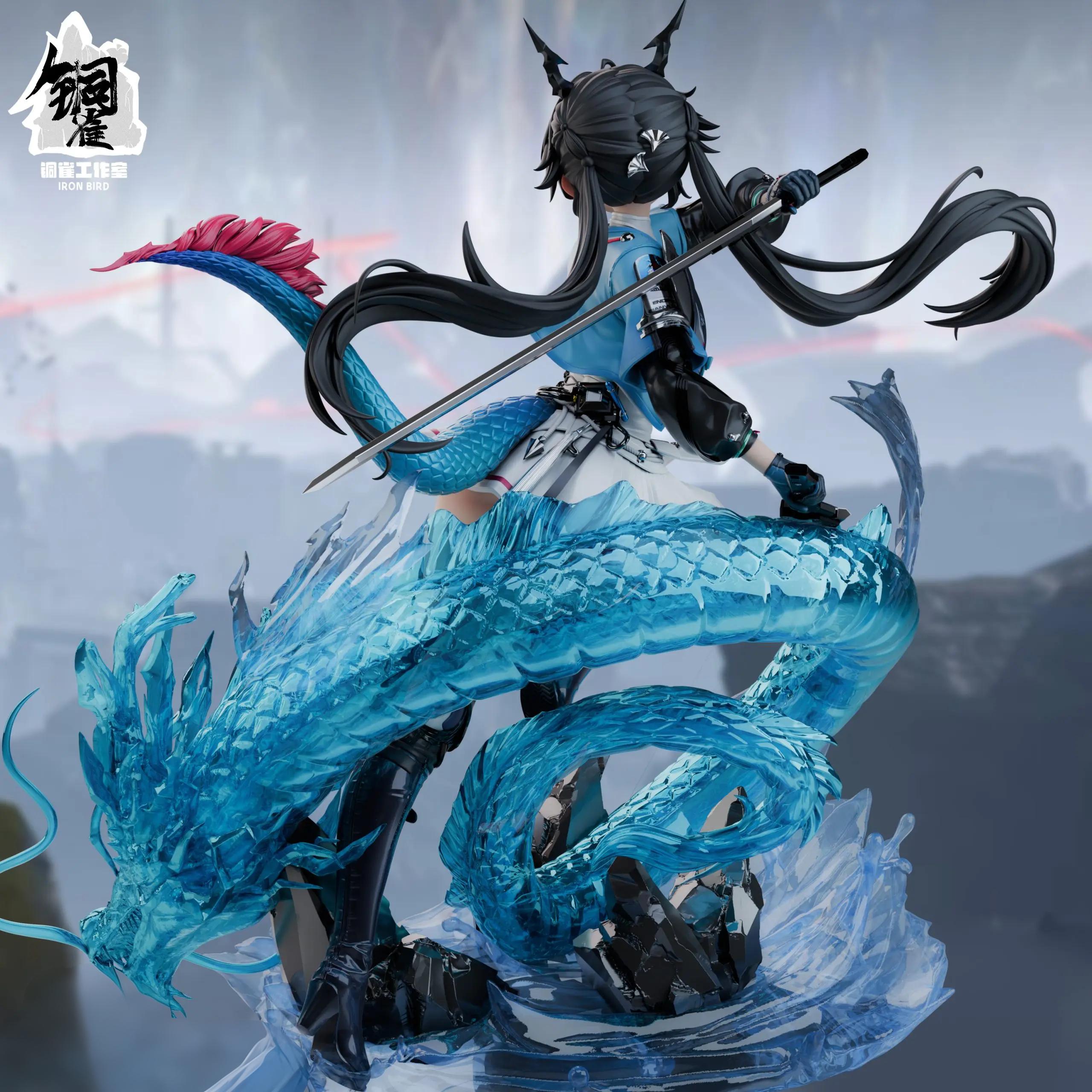 Arknights: Endfield Chen Qianyu 1/6 Scale Resin Statue – IRON BIRD Studio - Image 6