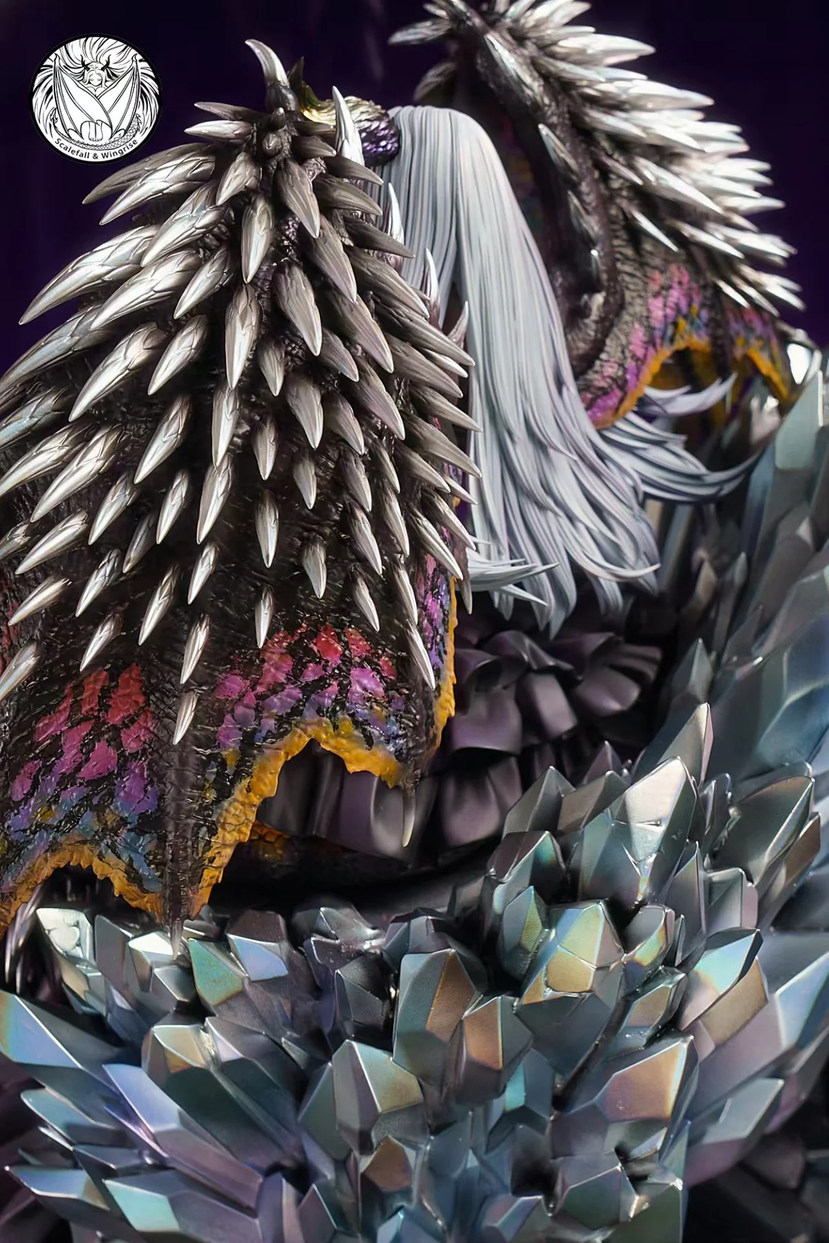 Nergigante Ruiner Girl Monster Hunter 1/4 Scale Statue Scalefall x Wingrise Studio - Image 3
