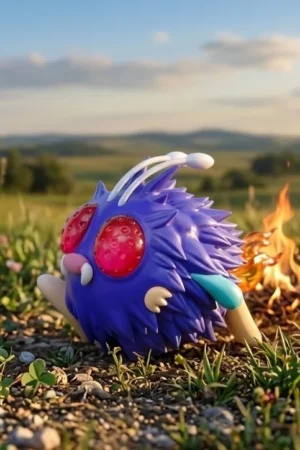Alternative view of ZM Studio (Zhi Meng) – Venonat 1/20 Scale Statue (Pokémon Series)