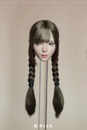 Alternative view of JKTOYS – 1/6 Asian Beauty Head Sculpture “Liora” with Movable Eyes (K-014ABC) – Pre-Order