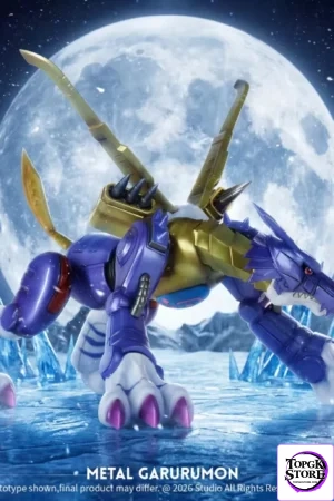 Hudie Studio - Metal Garurumon Digimon 1/6 Scale GK Statue - Photo 3 | TopGKStore