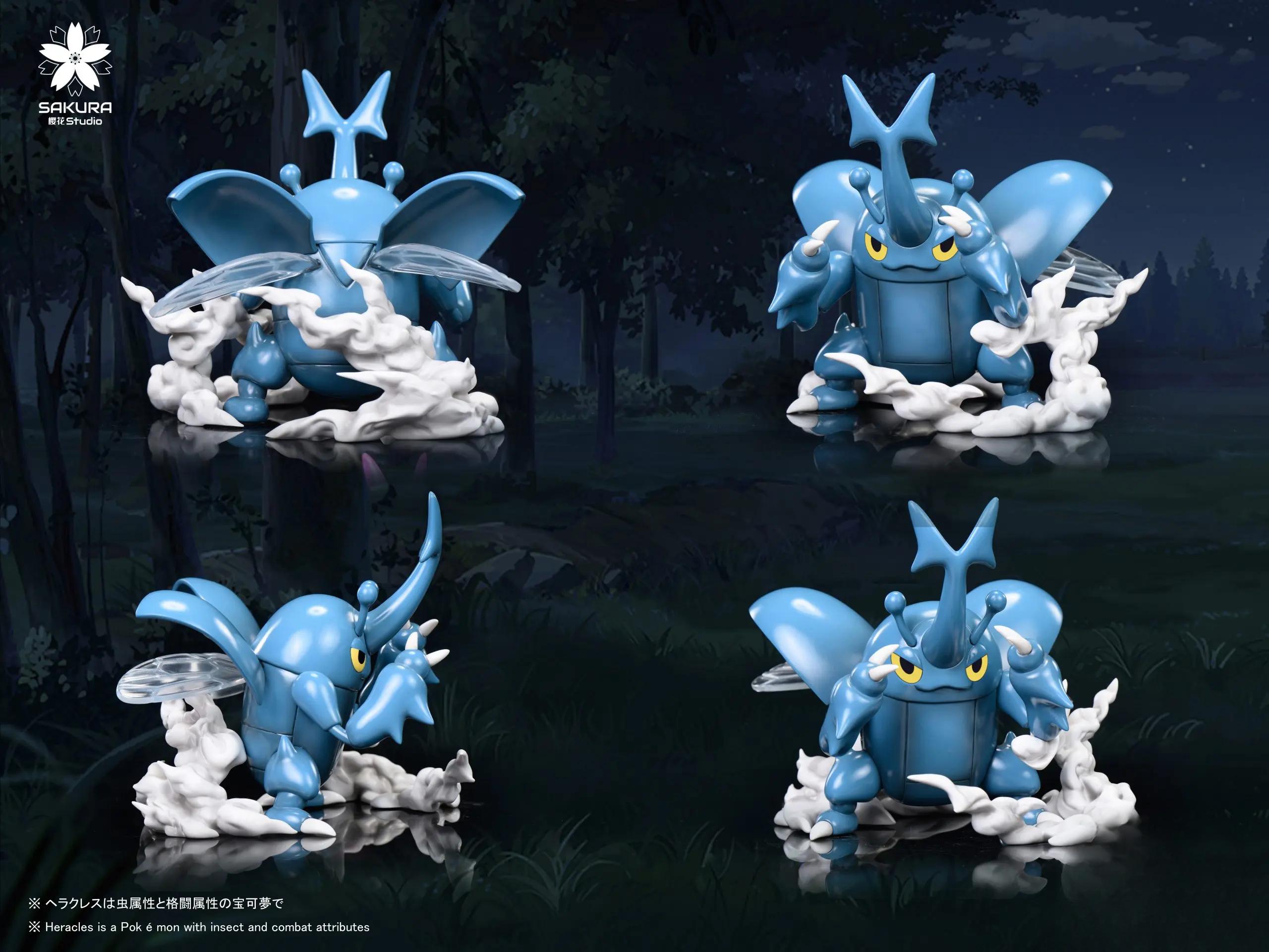 Pokémon Heracross 1/10 Scale Statue SAKURA Studio – Limited Edition - Image 6