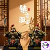 Qin Qiong & Yuchi Gong Guardian Gods Statue – Chinese Door Gods Series | Manjiulun Studio - Photo 2 | TopGKStore