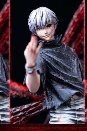 Alternative view of Ken Kaneki Tokyo Ghoul 1/6 Scale GK Statue-Game Over Studio