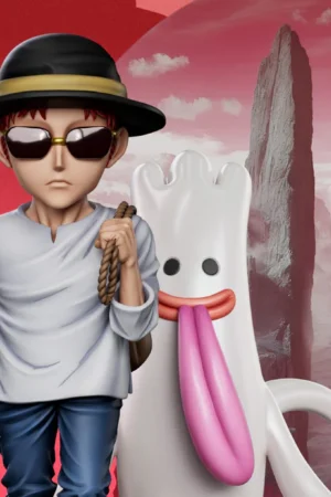 Gill Bastar with Ghost One Piece Mini TOPGK Statue – Yz Studio