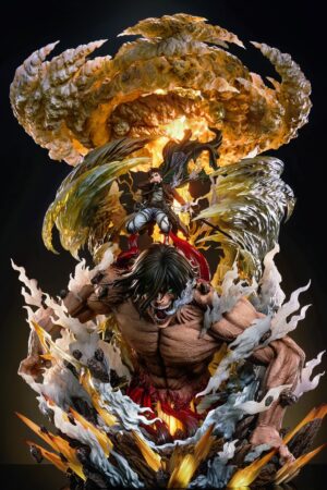 Eren Jaeger Teenager Attack On Titan 1/2 Scale BIG Size TOPGK Statue - Hertz Studio