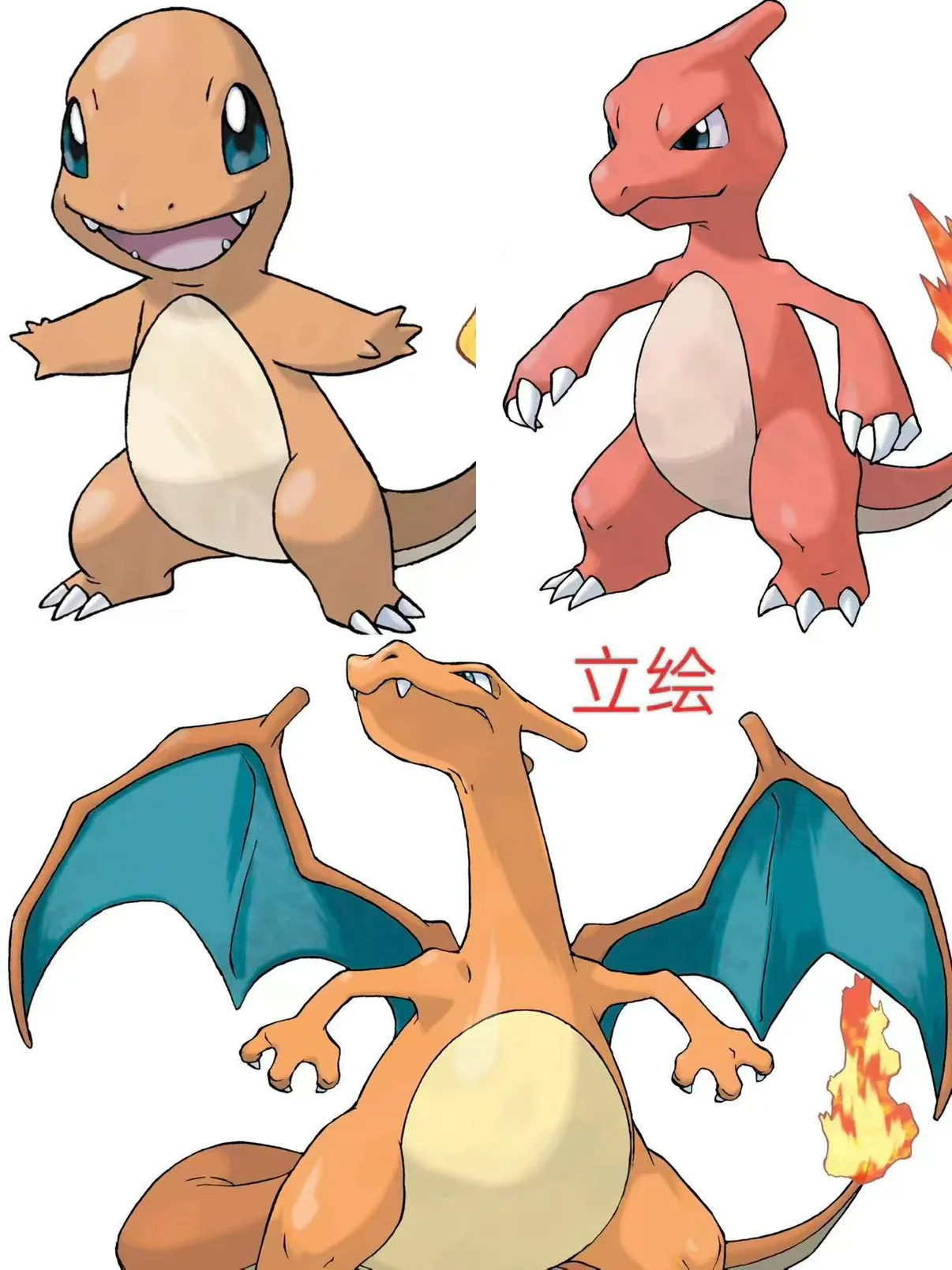 Charizard Evolution Set Pokémon 1/20 Scale Figures Fog Studio - Image 10