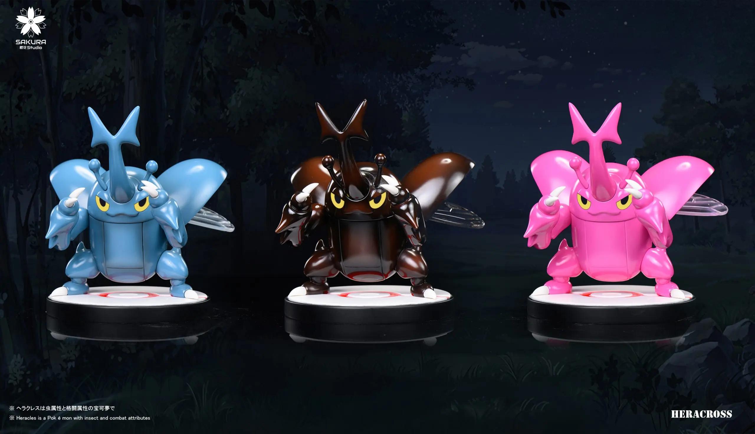 Pokémon Heracross 1/10 Scale Statue SAKURA Studio – Limited Edition - Image 2