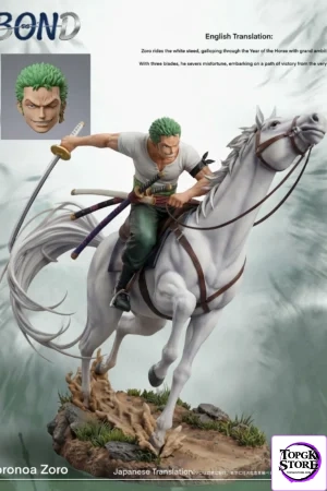 Alternative view of Bond Studio – Roronoa Zoro 1/6 Scale Resin Statue (One Piece)