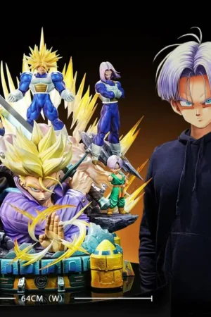 Alternative view of Trunks Dragon Ball Z  Large Scale Resin Statue with LED (Limited 188) - SHK Studio