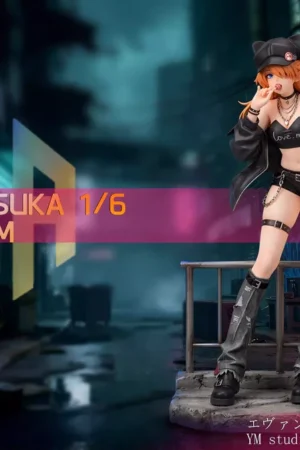 Alternative view of Neon Genesis Evangelion Asuka 1/6 Scale Resin Statue-YM Studio