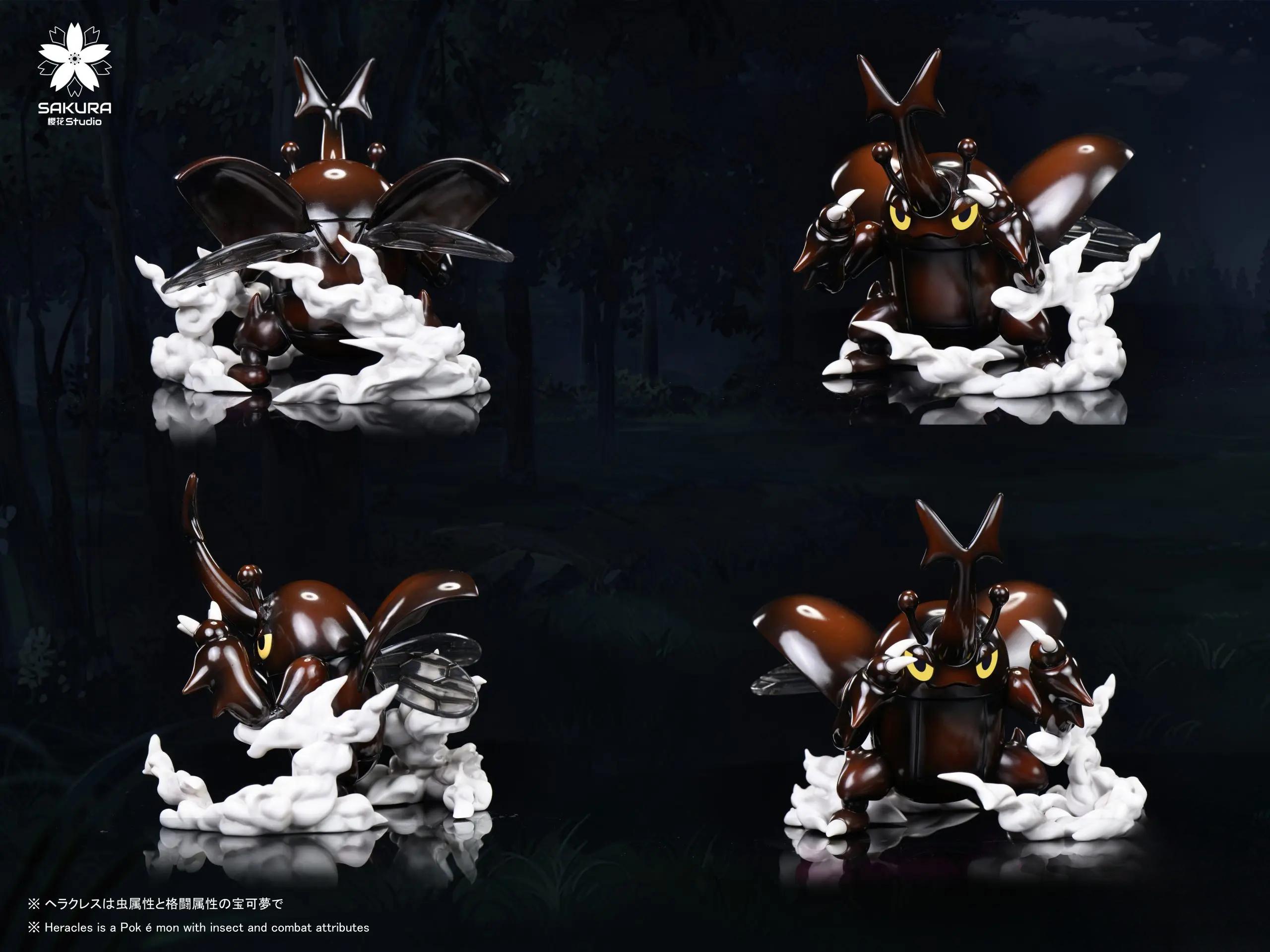 Pokémon Heracross 1/10 Scale Statue SAKURA Studio – Limited Edition - Image 8