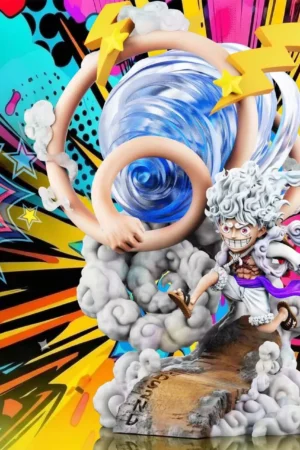 Alternative view of One Piece Monkey D. Luffy GK Statue – MDS Studio
