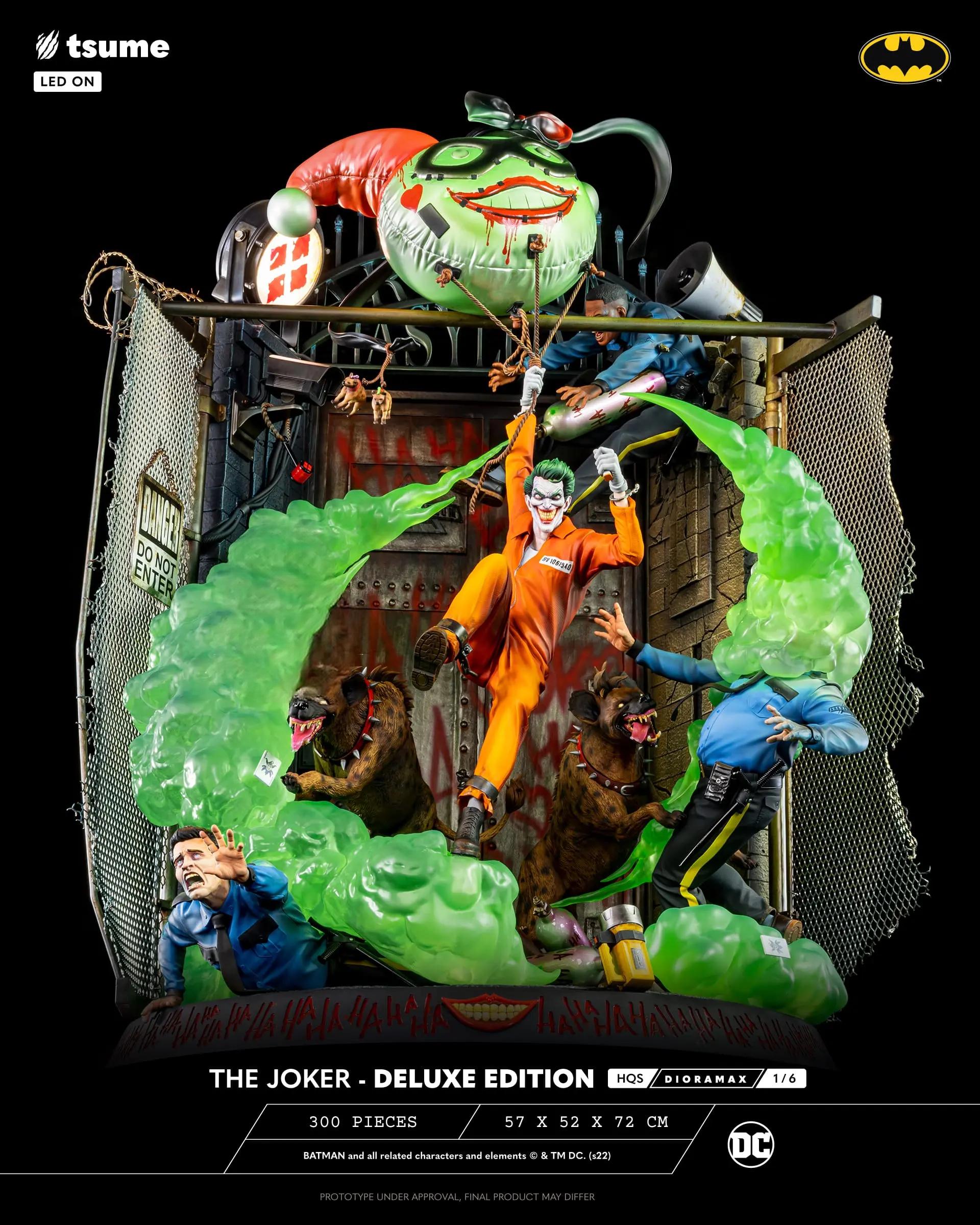 Tsume Studio - DC Comics HQS Dioramax The Joker 1/6 Scale Limited Edition Statue (Licensed)