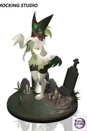 Meowscarada Ghost Pokémon 1/7 Scale GK Statue-Zhu Yi Wan Jia Studio - Photo 1 | TopGKStore