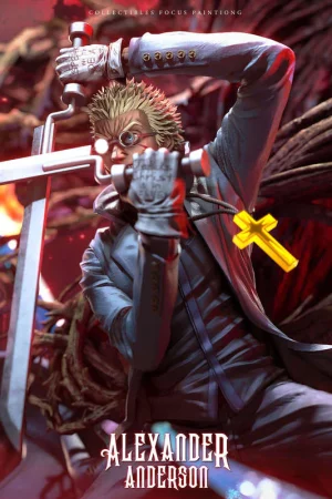 Alucard - Alexander Anderson 1:4 Scale TOPGK Resin Statue | by Dream Box Studio - Photo 3 | TopGKStore