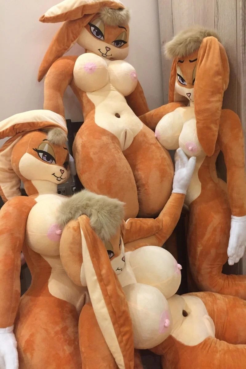 Anthro Lola Bunny Sex Doll Furry 160cm
