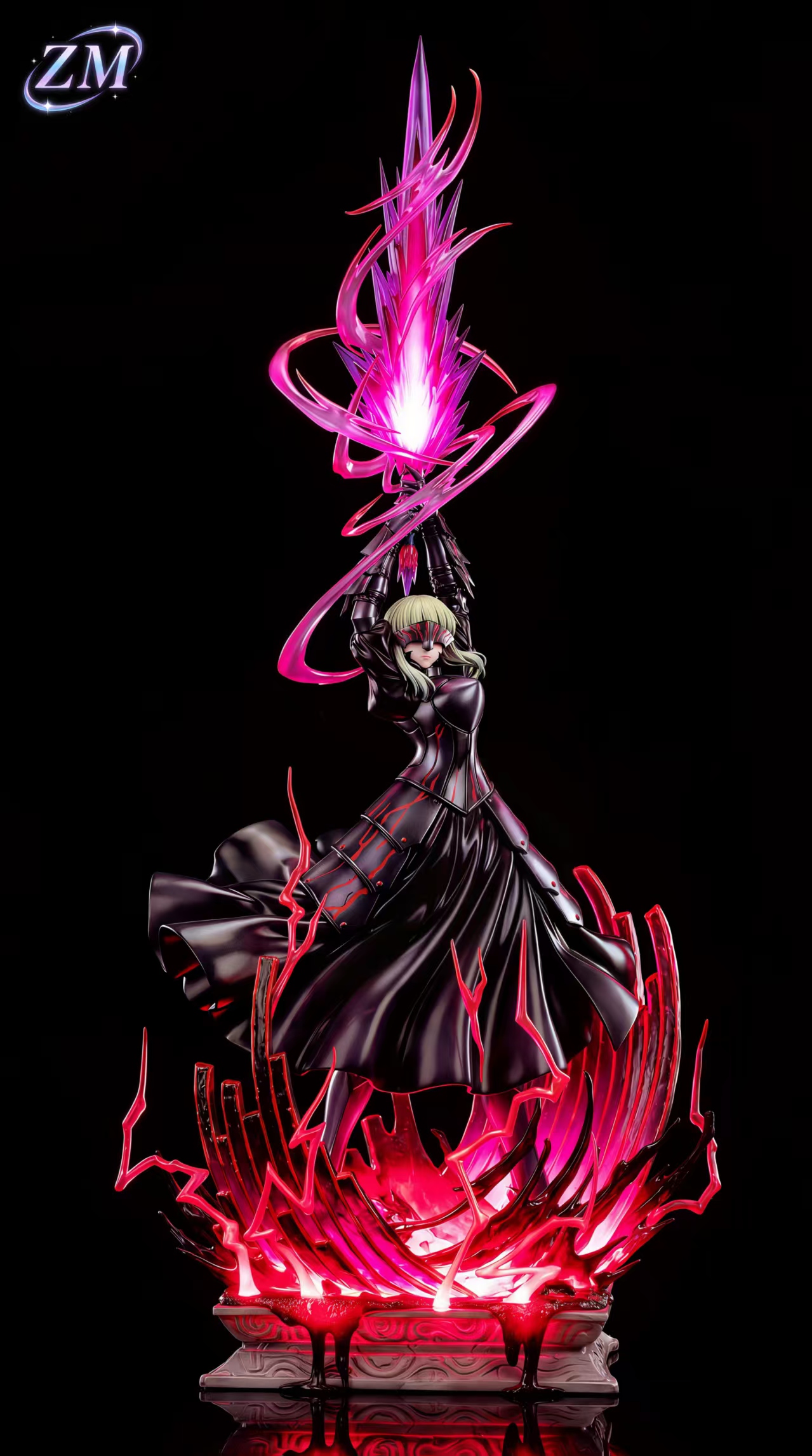 Black Saber Fate Series 1/6 Scale Resin Statue with LED (Limited 188 PCS) - ZM Studio