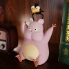 Boh Flocked Totoro Black Bird–Cute Anime 1/6 Scale TOPGK Statue-WAWA Studio - Photo 1 | TopGKStore