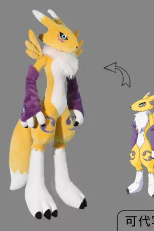 Alternative view of Bu Yi Toy Studio Digimon Renamon Life-Size Plush Doll