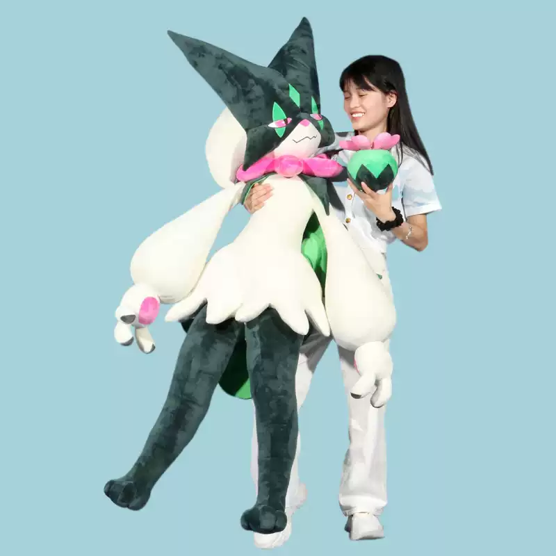 Bu Yi Toy Studio Pokémon Meowscarada #02 Life-Size Plush Doll - Image 3
