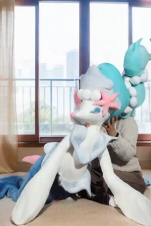 Alternative view of Bu Yi Toy Studio Pokémon Primarina Life-Size Plush Doll