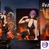 Chainsaw Man Reze Resin 1/4 Scale Statue D.one Studio LED Base - Photo 1 | TopGKStore