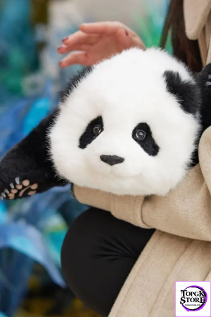 Chongker Panda Menglan 1.8kg Weighted Plush - Photo 2 | TopGKStore