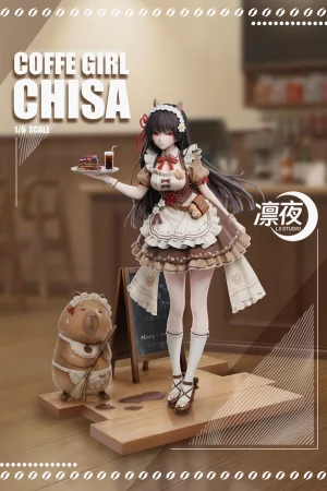 Coffe Girl Chisa Wuthering Waves 1/6 Scale TOPGK Statue-LinYe Studio - Photo 1 | TopGKStore