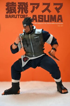 Naruto   Asuma Sarutobi -1/6Articulated Collectible Figure Shibadon Studio