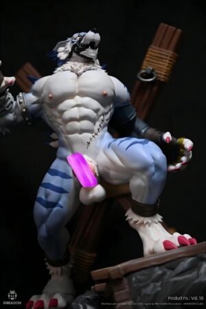 Alternative view of Shibadon Studio Digimon Were Garurumon 1/6 Scale Collectible Statue